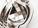 David Yurman Albion 0.925 Sterling Silver 15.0g Ring Size 7.25 Do0526oxzde