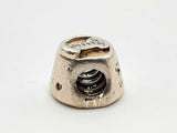 Pandora Dog Bowl 0.925 Sterling Silver 3.3g Charm Do0125oxde