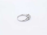 0.94 Cttw Diamond & 14k White Gold Ring With Cert 3.3 Grams Size 5 Fw0625rxzdu