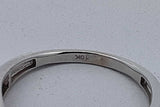 0.3cttw Diamond Ring In 10k White Gold 2.7 Grams Size 7.5 Eb0826wrxsa