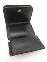 Balenciaga Cash Mini Wallet In Dark Gray Crinkled Calfskin Fw0926lzxdu