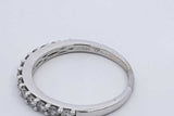 0.39ctw Diamond Ring In 14k White Gold 2.6 Grams Size 8 Eb1125oxzdu