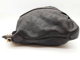 Louis Vuitton Selene Black Mahina Porforated Monogram Leather Bag Do0726irxde