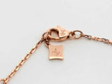 Louis Vuitton 18k Rose Gold Blossom Necklace 5.4 Grams 16 Inch Fw0325lrxzdu