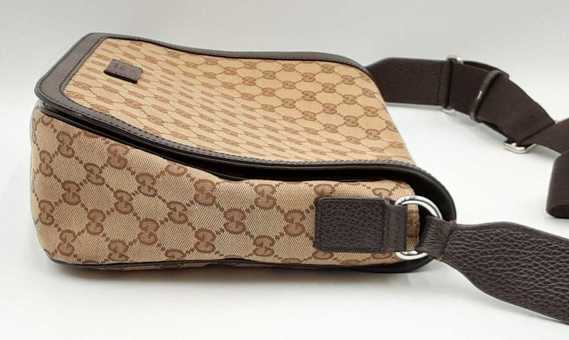 Gucci Monogram Large Flap Messenger Bag Eborxdu 144030006905