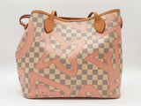 Louis Vuitton Damier Azure Tahitienne Neverfull Tote Bag Sd0725ezxde