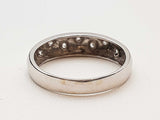Diamonds 14k White Gold 2.2g Ring Size 6 Do0425llxde