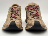 Gucci Run Beige Ebony Mongram Shoes Size 11 Aa1125lrzsa