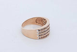 0.48cttw Diamond Ring In 10k Yellow Gold 3.9 Grams Size 6.5 Eb0926lexde