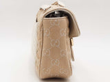 Gucci Gg Marmont 2.0 Embellished Shoulder Bag Beige Aa0426rzxsa