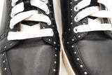 Christian Louboutin Junior Louis Black Leather Sneakers Size 41 Eb0925lorsa