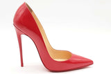 Christian Louboutin Red Patent Leather So Kate Heels Size 37.5 Eb0425wxzde