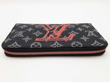 Louis Vuitton X Kim Jones Monogram Upside Down Blue Zippy Wallet Do0526pcxde