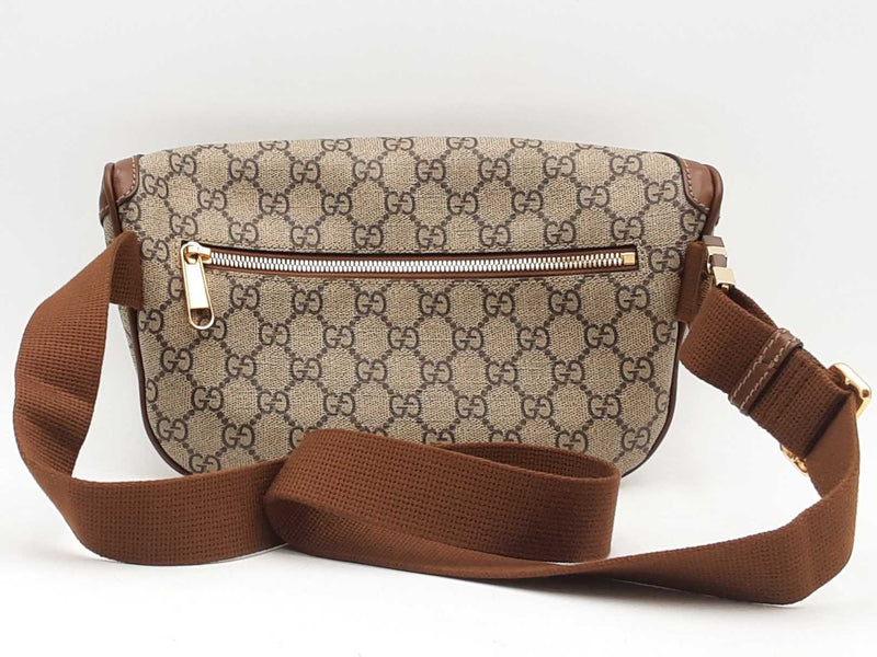 Gucci Interlocking G Belt Bag Beige Aa0625crzsa
