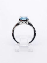 4.11 Cttw Lab Grown & Natural Diamond 14k White Gold Ring Size 6.5 Fw1023pesrdu