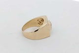 0.88cttw Diamond Ring In 18k Yellow Gold 18.9 Grams Size 11 Eb0926lpxzsa