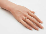 1.14 Cttw Diamond 14k Rose Gold Three-stone Ring W/cert 3.2g Sz 6.5 Fw0226lpxzdu