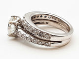 1.50 Cttw Diamonds 14k White Gold 7.8g Ring Size 4.5 Do1123pxzxmia