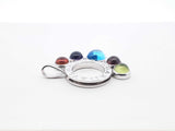 Bvlgari Allegra 18k White Gold & Gemstone Pendant 9.5 Grams Fw0326erxdu