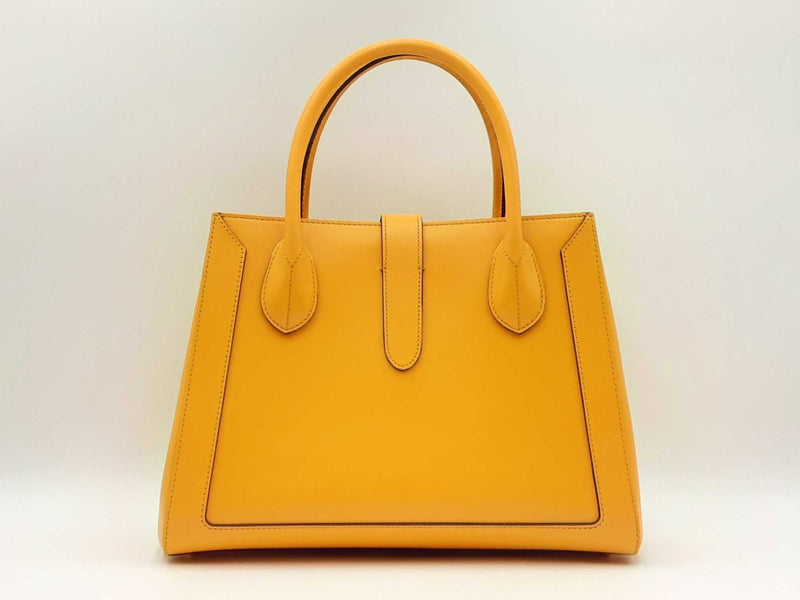 Gucci Jackie 1961 Shoulder Bag In Yellow Leather Fw0225czxdu