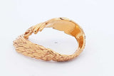 Louis Vuitton Gold Plated Angel Wing Band 6.8 Grams Size 5 Eb1224lxzdu