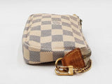 Louis Vuitton Mini Pochette In Damier Azur Coated Canvas Fw1125ozxdu
