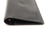Cartier Black Leather Notepad Wallet With Pen Eb0925lxzdu