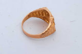 22k Yellow Gold Ring 4.9 Grams Size 6.5 Eb0926ixzde