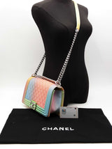 Chanel Caviar Boy Bag Multi-color Handbag Aa0926ozxzsa