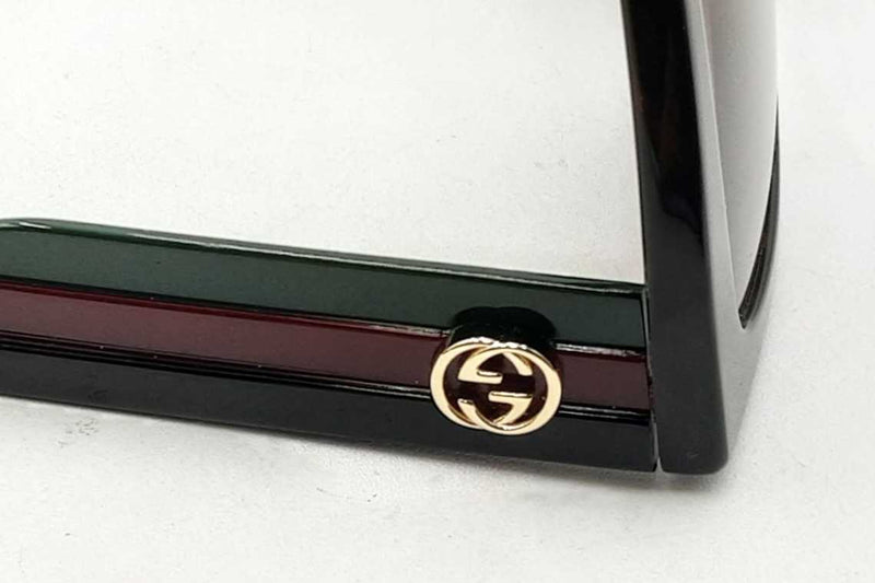 Gucci Gg1300s Square Sunglasses In Havana Tortoise With Web Stripe Eb1125oxzdu