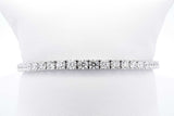 Approx. 7.92ctw Diamond Tennis Bracelet 14k White Gold 13.1g 7 Inch Eb0924ixxzsa