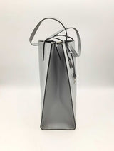 Marc Jacobs The Grind Gray Leather Tote Bag Fw1224ixsa