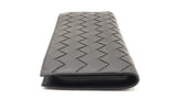Bottega Veneta Intrecciato Black Leather Long Wallet Sd1225lizdu