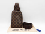 Louis Vuitton Geronimos Sling Bag In Damier Ebene Coated Canvas Fw0626wexdu