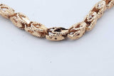14k Yellow Gold Turkish Link Bracelet 6.2 Grams 7.5 Inch Eb0426orxde