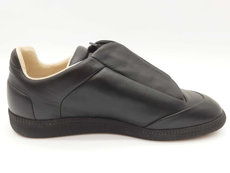 Maison Margiela Future Low Black Leather Shoes Size Eu 39 Do0525loxde