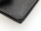 Christian Dior Saddle Bloom Card Holder In Black Grained Leather Fw0726lwrdu