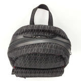 Christian Louboutin Zip N Flap Backpack In Monogram Logo Jacquard Fw0526rxzdu
