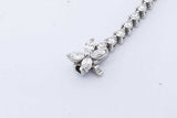 Tiffany & Co. Victoria Diamond Tennis Bracelet Platinum 8.1g 7 Inch Eb0626wxxzde