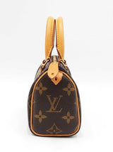 Louis Vuitton Monogram Canvas Nano Speedy Bag Fw0225ozzdu