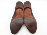 Salvatore Ferragamo Men's Leather Loafers Size 10.5 Ee Sd0426rzde