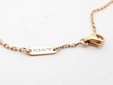 Van Cleef & Arpels 18k Yellow Gold 5.0g Alhambra Necklace 16.5 In Lh0825orxzde