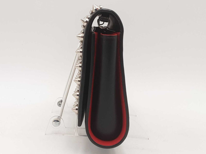 Christian Louboutin Paloma Spike Clutch Black Aa0825wrxsa