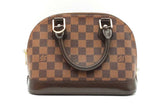 Louis Vuitton Damier Ebene Alma Hand Bag Sd0825crzdu