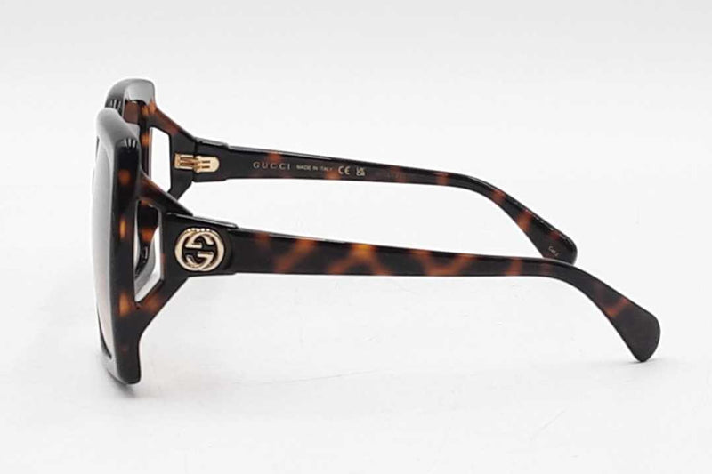 Gucci Gg0876s Sunglasses In Havana Eb1125crdu