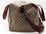 Gucci Medium Duffle With Web Beige / Tan Aa0626crzsa
