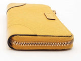 Gucci Bright Diamante Zippy Yellow Wallet Aa0826crsa