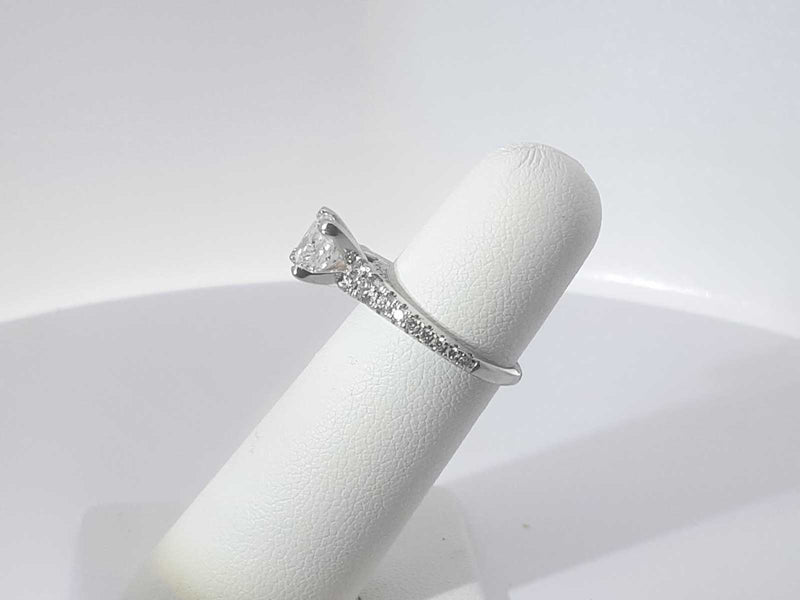 .96ctw Diamond 14k White Gold 14k 3.2 Grams Ring Size 5 Sd0525lrrzsa