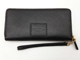 Marc Jacobs The Wallet Black Continental Zipper Wristlet Wallet Do0625wxde