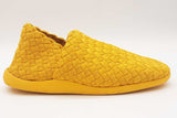 Bottega Veneta Plat Dandelion Yellow Woven Fabric Sneakers Size 44 Eb0925lorde
